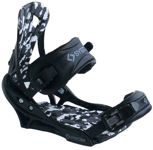 APX Men's 2024 Snowboard Bindings Black Camo - offpricesports