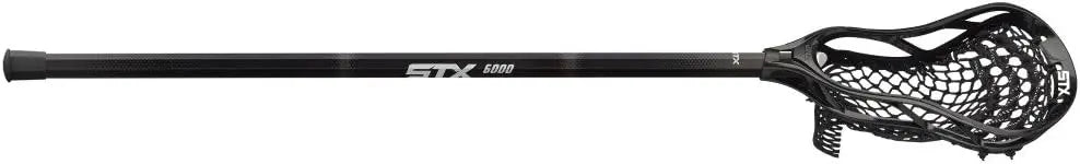 STX Lacrosse Stallion 200 Boys Complete Stick with Mesh Pocket, Attack/Midfielder - offpricesports