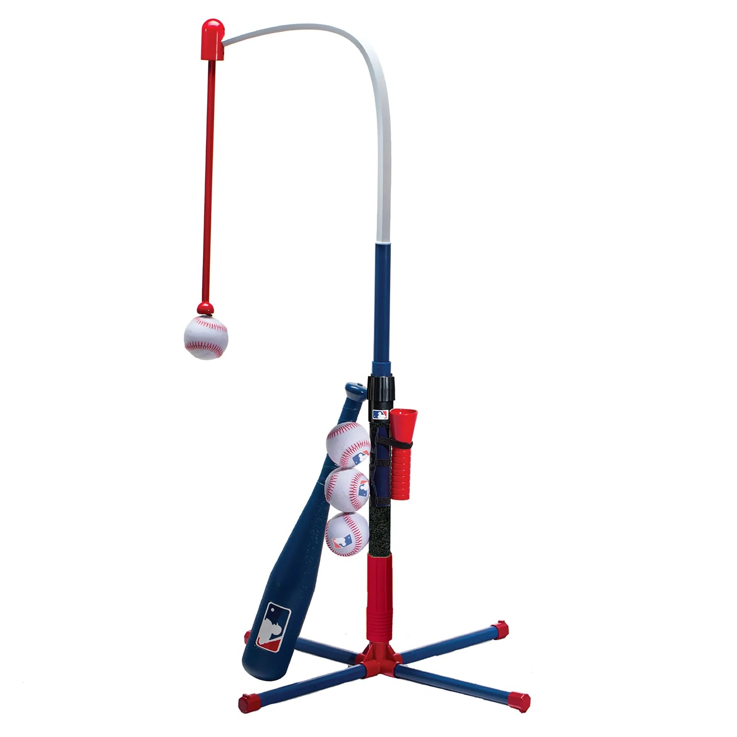 Franklin Sports Grow-with-Me Kids Baseball Batting Tee + Stand Set for Youth + Toddlers - Youth Baseball, Softball + Teeball Hitting Tee Set for Boys + Girls offpricesports