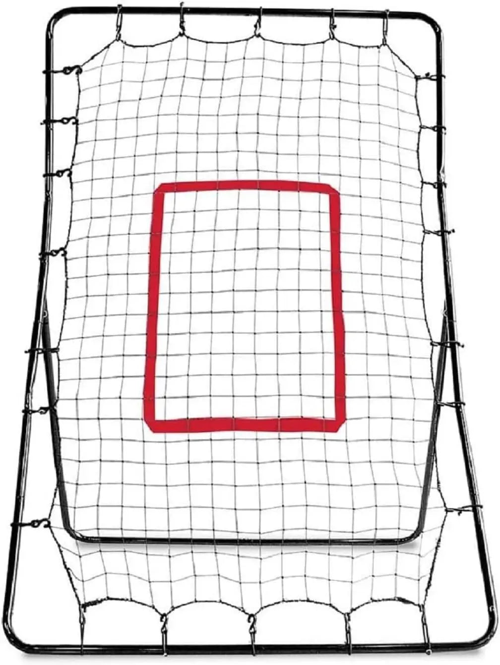 SKLZ PitchBack Baseball and Softball Pitching Net and Rebounder, Black/Red, 2' 9" x 4' 8" offpricesports