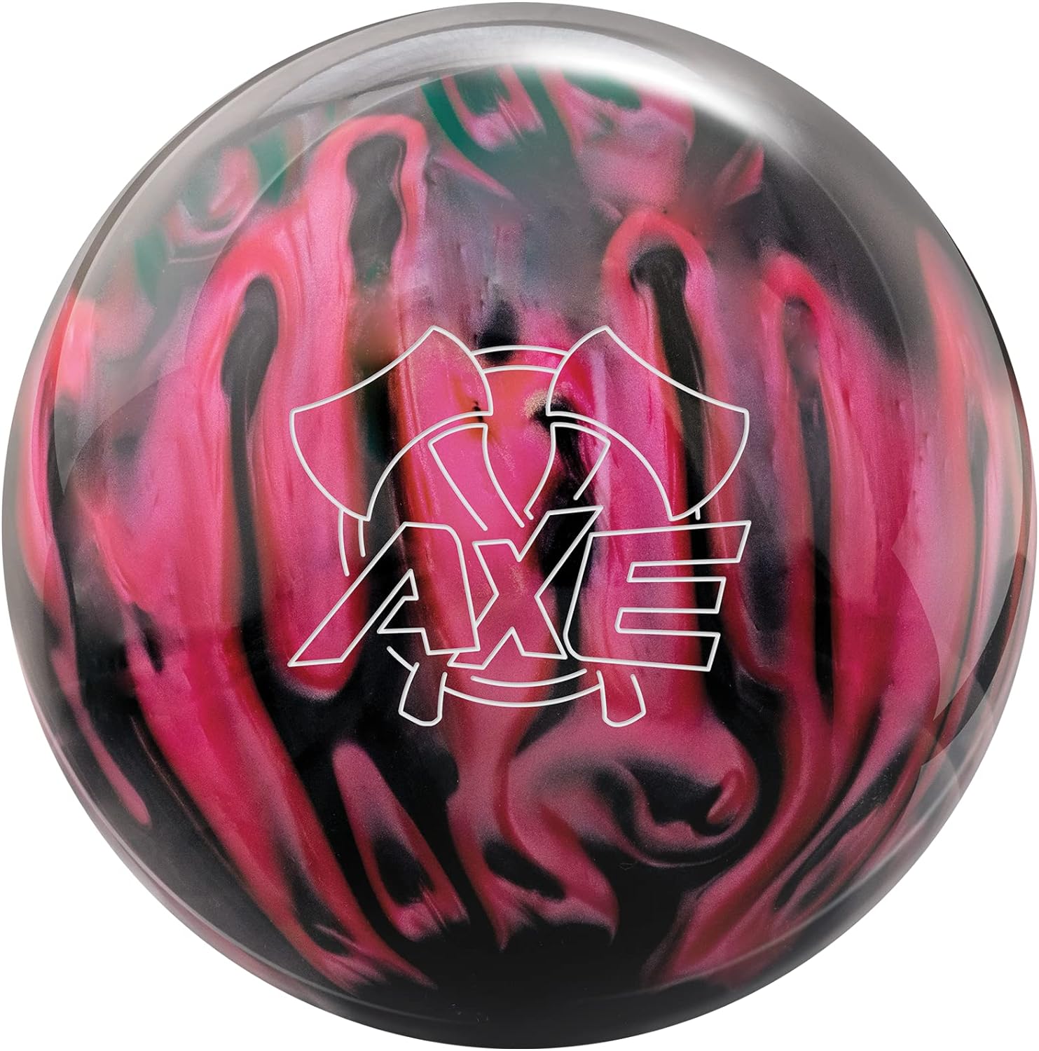 Hammer Axe Pink/Smoke Bowling Ball - offpricesports