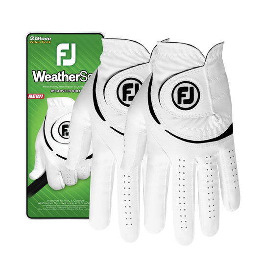 FootJoy Men's WeatherSof 2-Pack Golf Glove - offpricesports