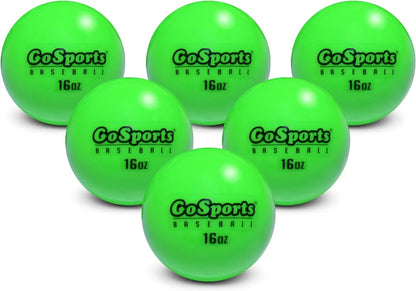 GoSports Weighted Training Balls - Hitting & Pitching Training for All Skill Levels - Improve Power and Mechanics, Choose Baseball or Softball offpricesports