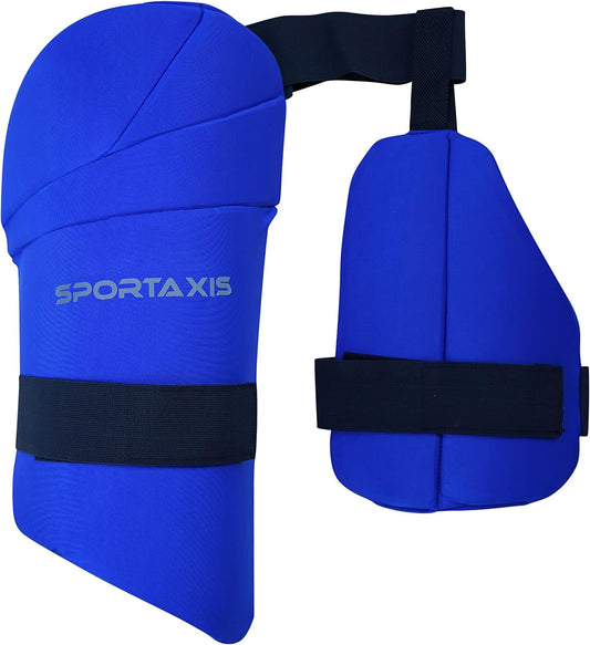 SPORTAXIS Cricket Lycra Thigh Guard Pad Set for Adult and Youth for Lower Body Protection. - offpricesports