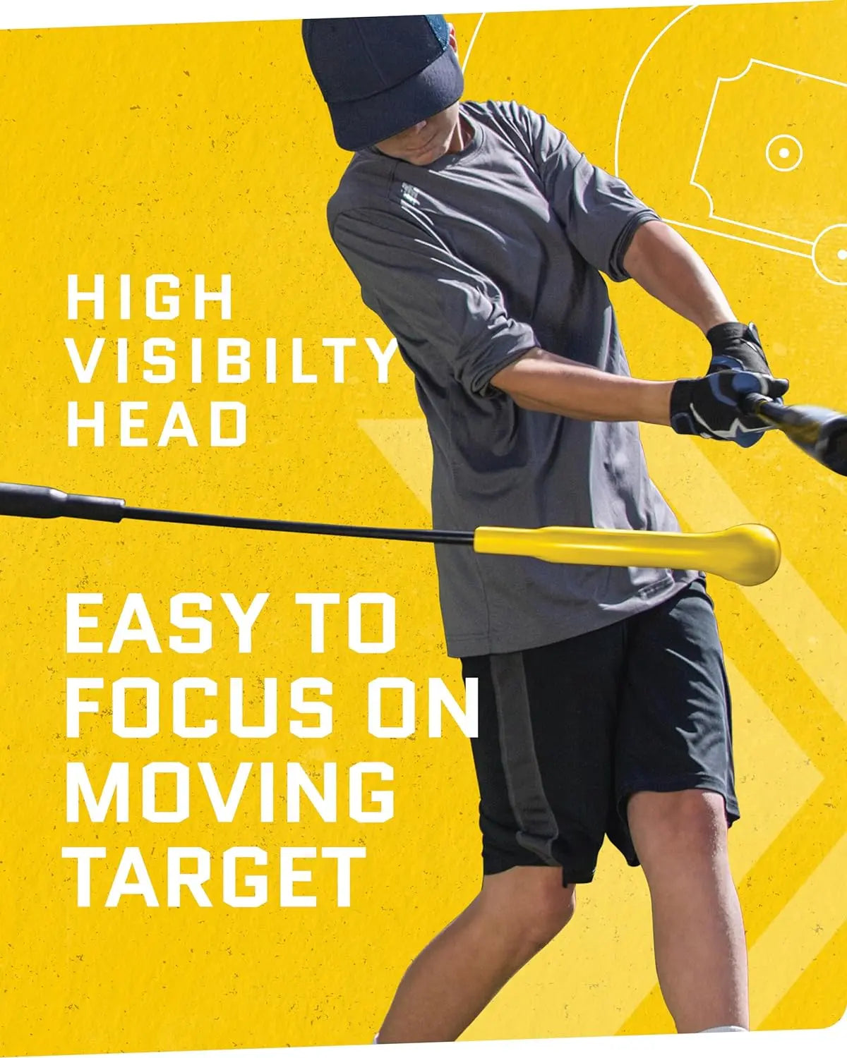 SKLZ Hurricane Premium Portable Batting Practice/Hitting Swing Trainer System for Baseball and Softball, All Ages Training offpricesports