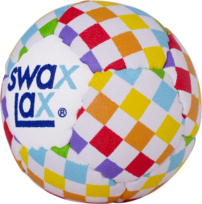 SWAX LAX Lacrosse Training Ball - Indoor Outdoor Practice Less Bounce & Rebounds - offpricesports