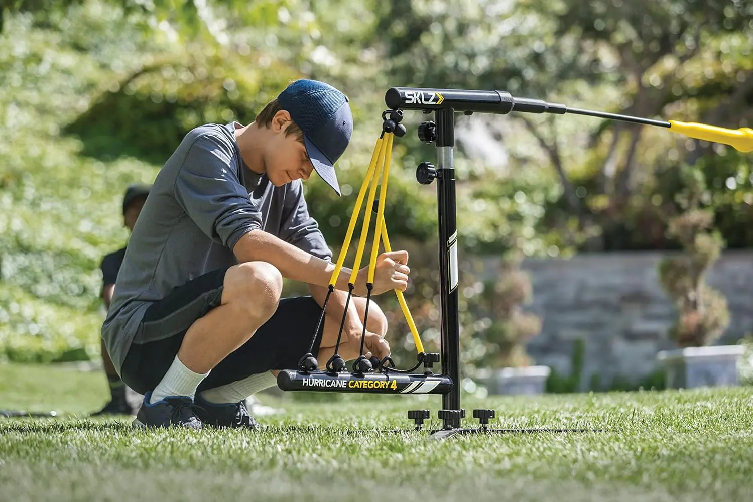 SKLZ Hurricane Premium Portable Batting Practice/Hitting Swing Trainer System for Baseball and Softball, All Ages Training offpricesports