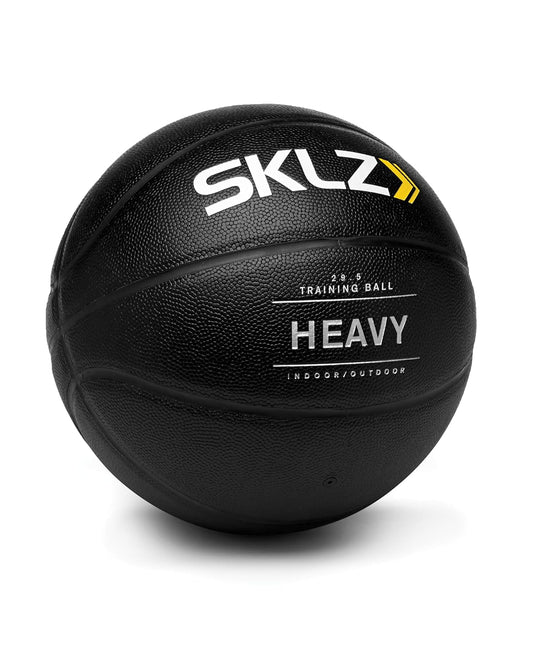 SKLZ Weighted Training Basketball, 29.5" - 3-lb Heavy Training Ball - Black, Quality Faux Leather Construction - Durable & Wear-and-Tear Resistant Dribbling Trainer for Indoor or Outdoor Use - offpricesports