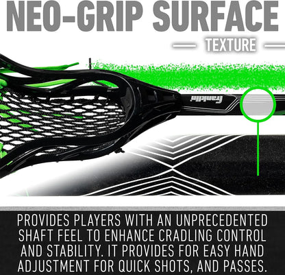 Franklin Sports Ambush Men's + Women's Lacrosse Sticks - Adult + Youth Aluminum Lax Sticks - Boys' + Girls' Game + Training Lacrosse Sticks - Standard + Mini Lax Stick for Kids + Adults - offpricesports