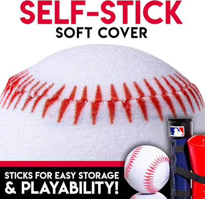 Franklin Sports Grow-with-Me Kids Baseball Batting Tee + Stand Set for Youth + Toddlers - Youth Baseball, Softball + Teeball Hitting Tee Set for Boys + Girls offpricesports