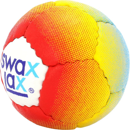 SWAX LAX Lacrosse Training Ball - Indoor Outdoor Practice Less Bounce & Rebounds - offpricesports