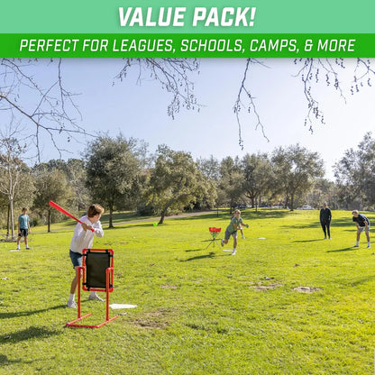 GoSports Baseball & Softball 5 Piece Base Set - Rubber Field Bases for Kids & Adults offpricesports