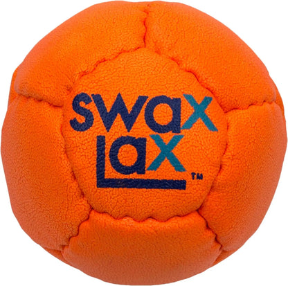 SWAX LAX Lacrosse Training Ball - Indoor Outdoor Practice Less Bounce & Rebounds - offpricesports