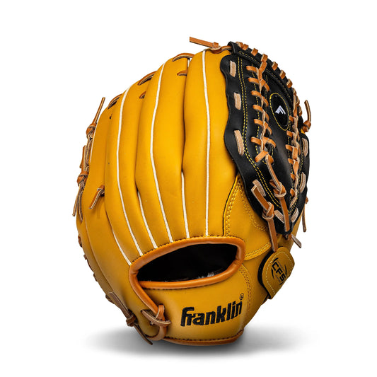 Franklin Sports Baseball + Softball Gloves - Field Master Adult + Youth Baseball + Softball Gloves - Right Hand + Left Hand Gloves - Infield + Outfield Mitts - Multiple Sizes + Colors offpricesports